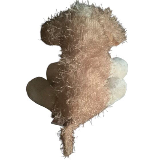 GANZ Cocker Spaniel Plush Dog Toy Shaggy Brown Cream 8.5” Webkinz NO CODE - Picture 3 of 7